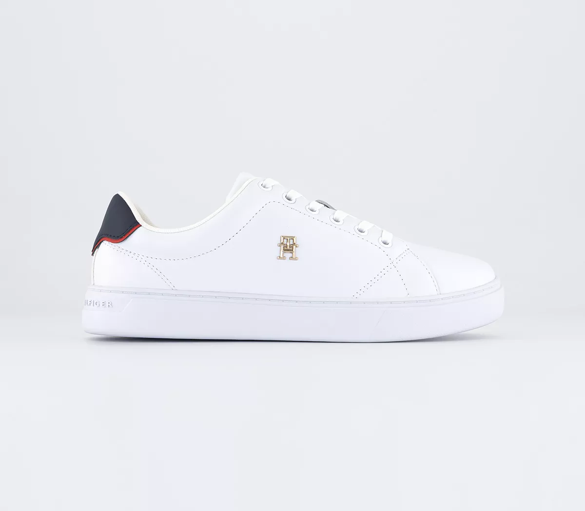 Tommy Hilfiger Elevated Essential Court Sneakers White Rwb