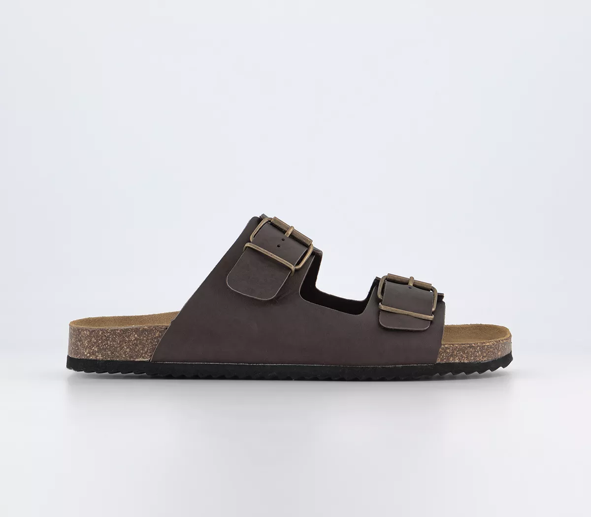 OFFICE Livingstone Double Strap Footbeds Brown