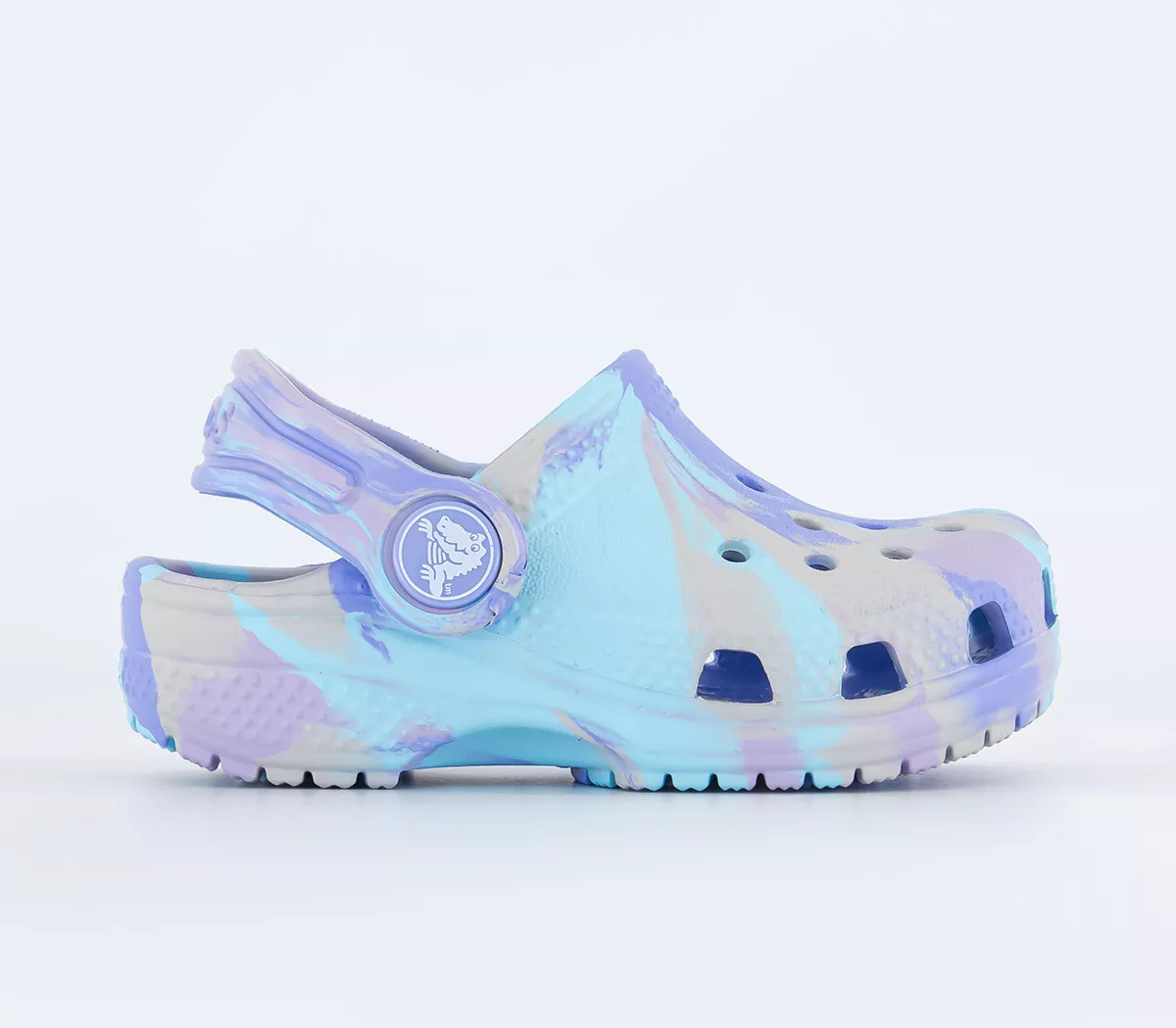 Crocs Classic Toddler Clogs Marbled Moon Jelly Multi