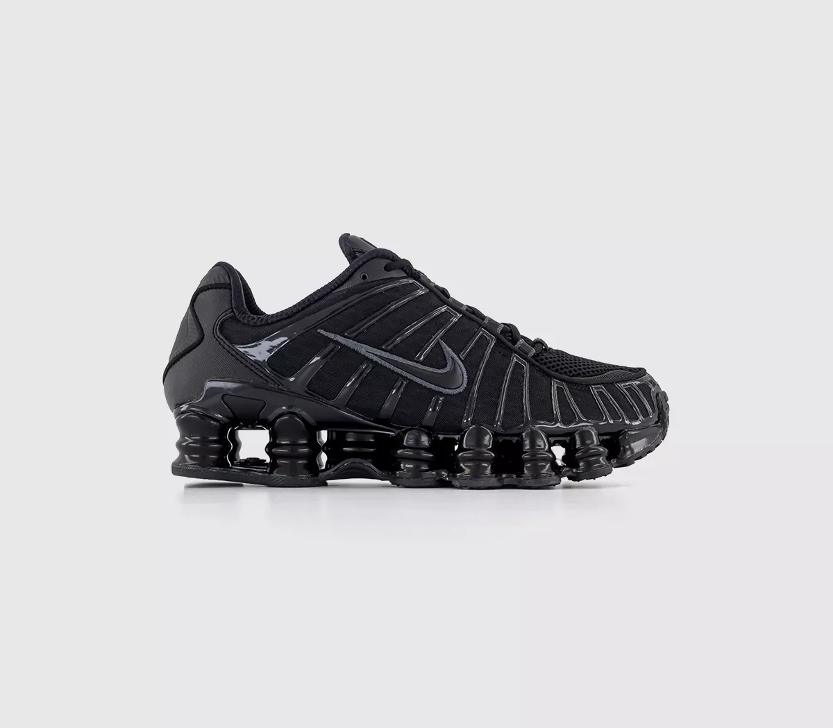 Nike Nike Shox TL Trainers Black Metallic Hematite Max Orange