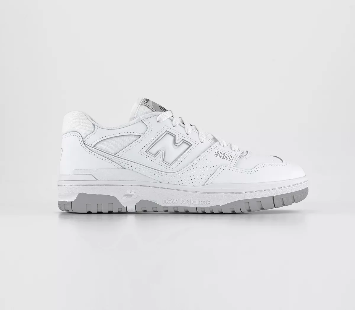 New Balance BB550 Trainers White Grey