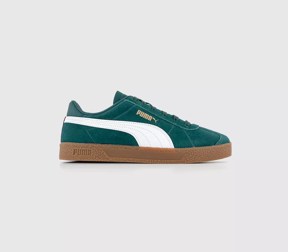 Puma Puma Club Trainers Malachite White Gold