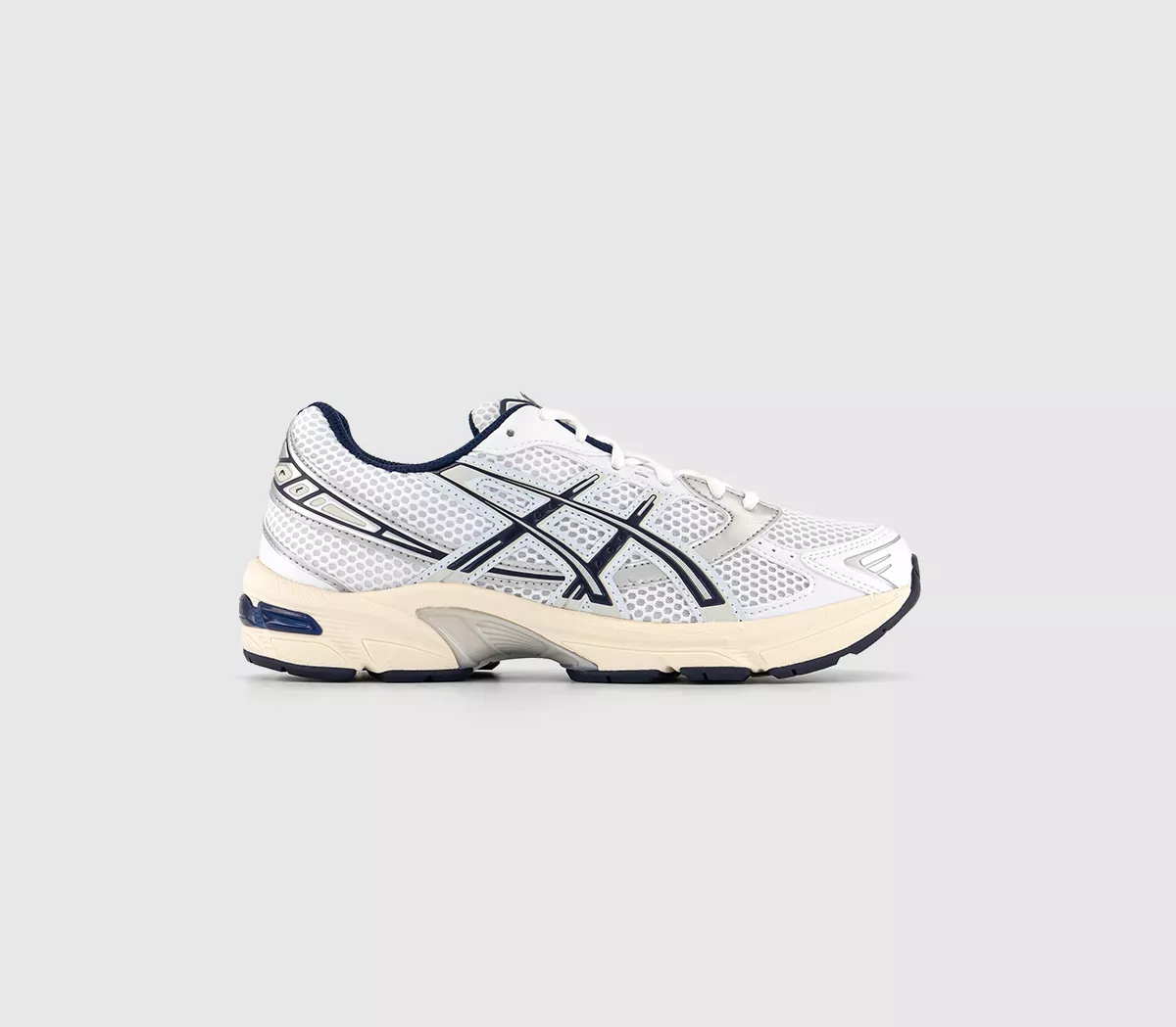 Asics Gel 1130 Trainers  White Midnight