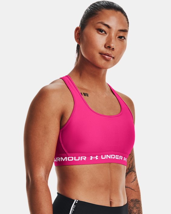 Women's Armour Mid Crossback Sports Bra
