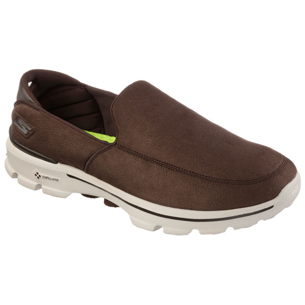Skechers Men Extra Wide Fit (4E) Shoes - LT Chocolate