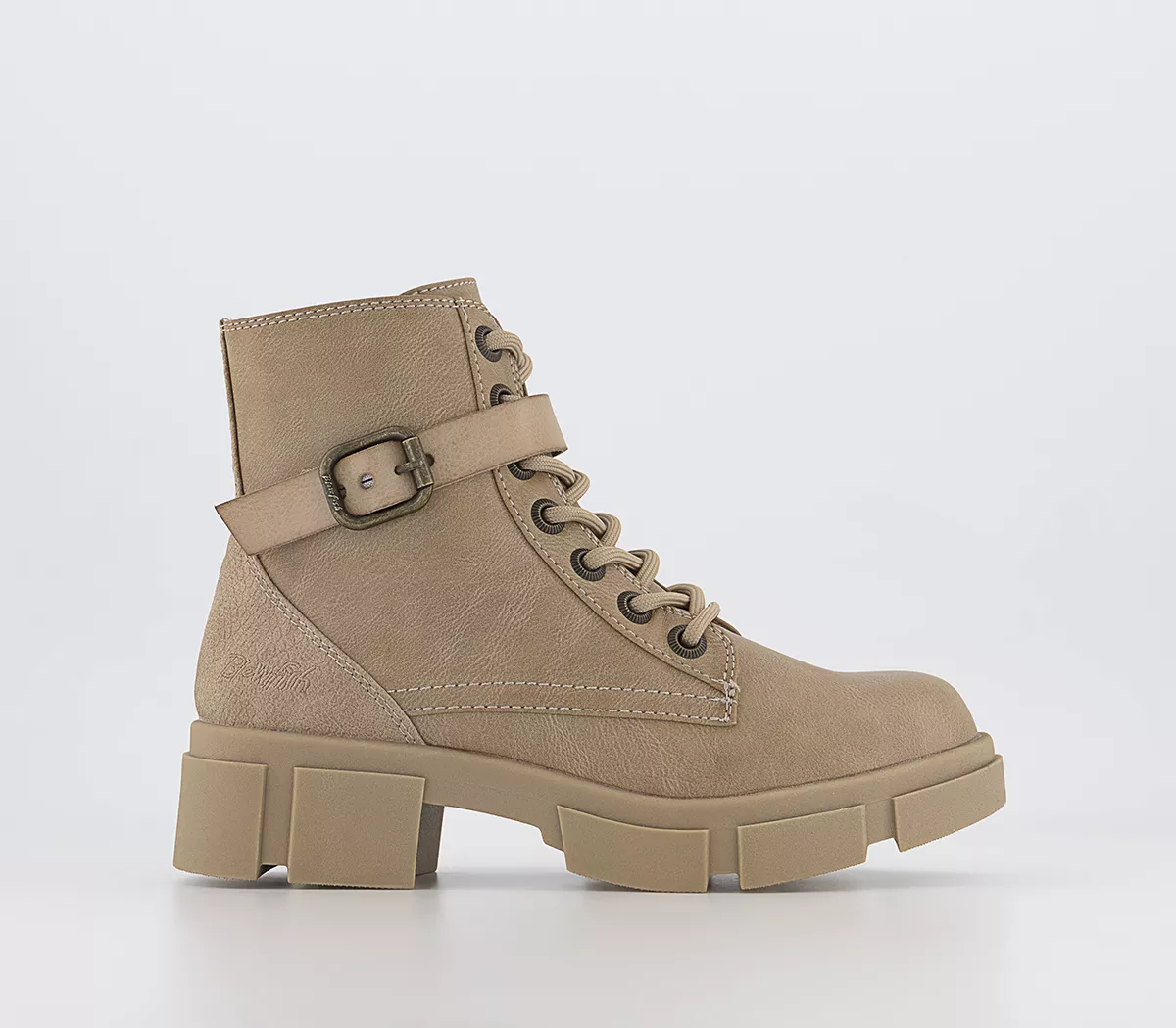 Blowfish Malibu Marsh Lace Buckle Boots Cashew Local Sheriff