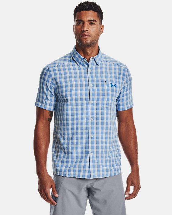 Men's UA Drift Tide 2.0 Plaid Short Sleeve