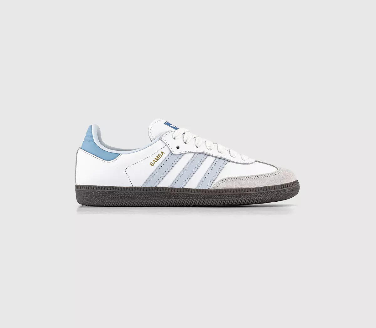 adidas Samba OG Trainers White Blue