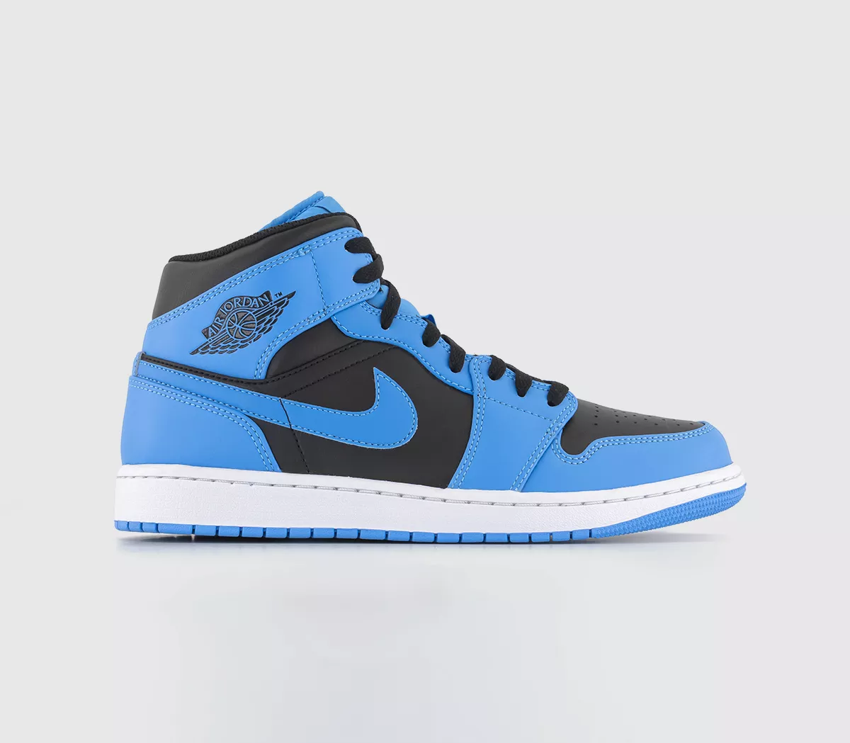 Jordan Air Jordan 1 Mid Trainers  University Blue Black White