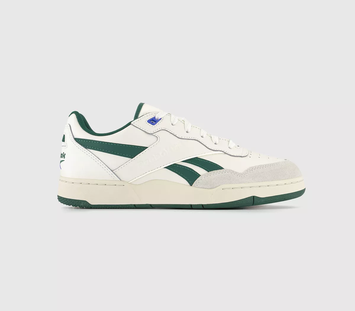 Reebok Bb 4000 II Trainers  Chalk Dark Green Alabaster