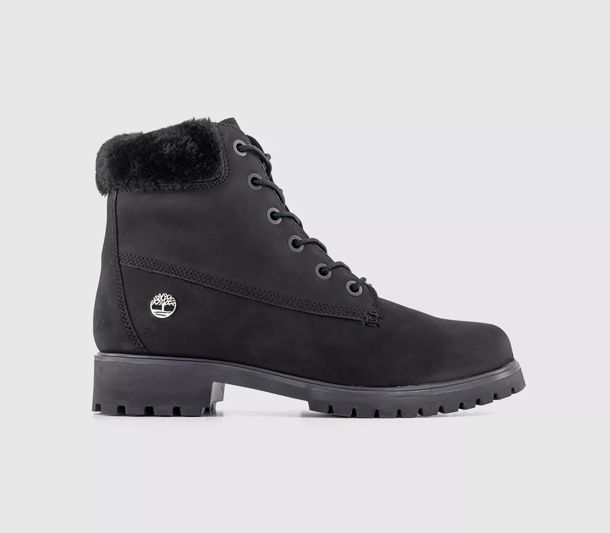 Timberland Lyonsdale Shearling Boots Black