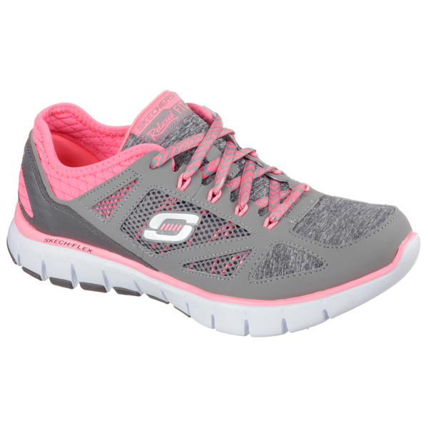 Skechers Women Relaxed Fit: Skech-Flex - Style Source Gray/Cora