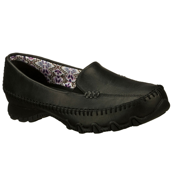Skechers Women Relaxed Fit: Bikers - Cruisin Black