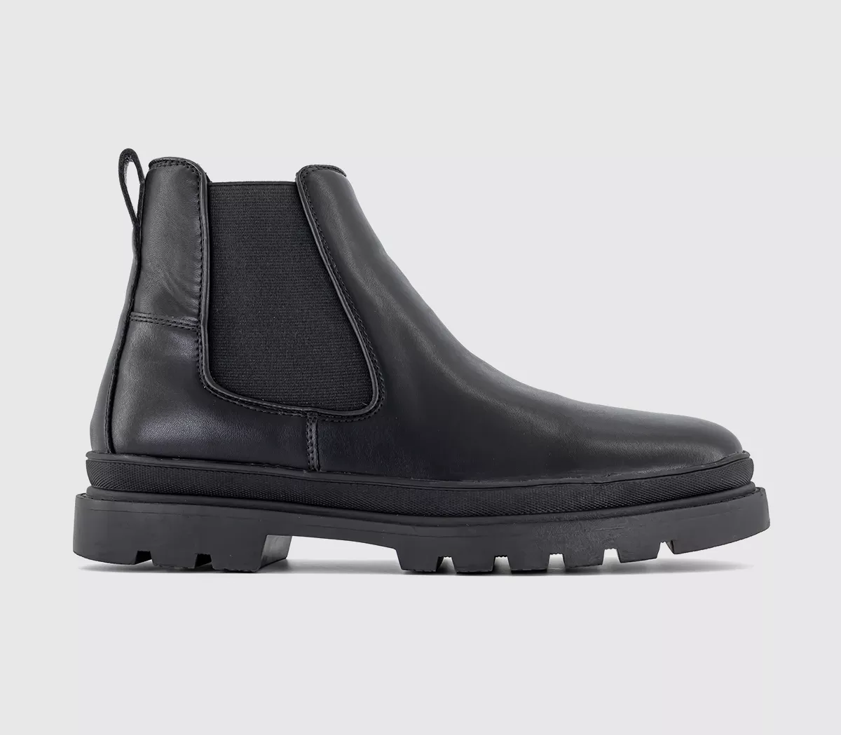 OFFICE Brampton Chunky Chelsea Boots Black