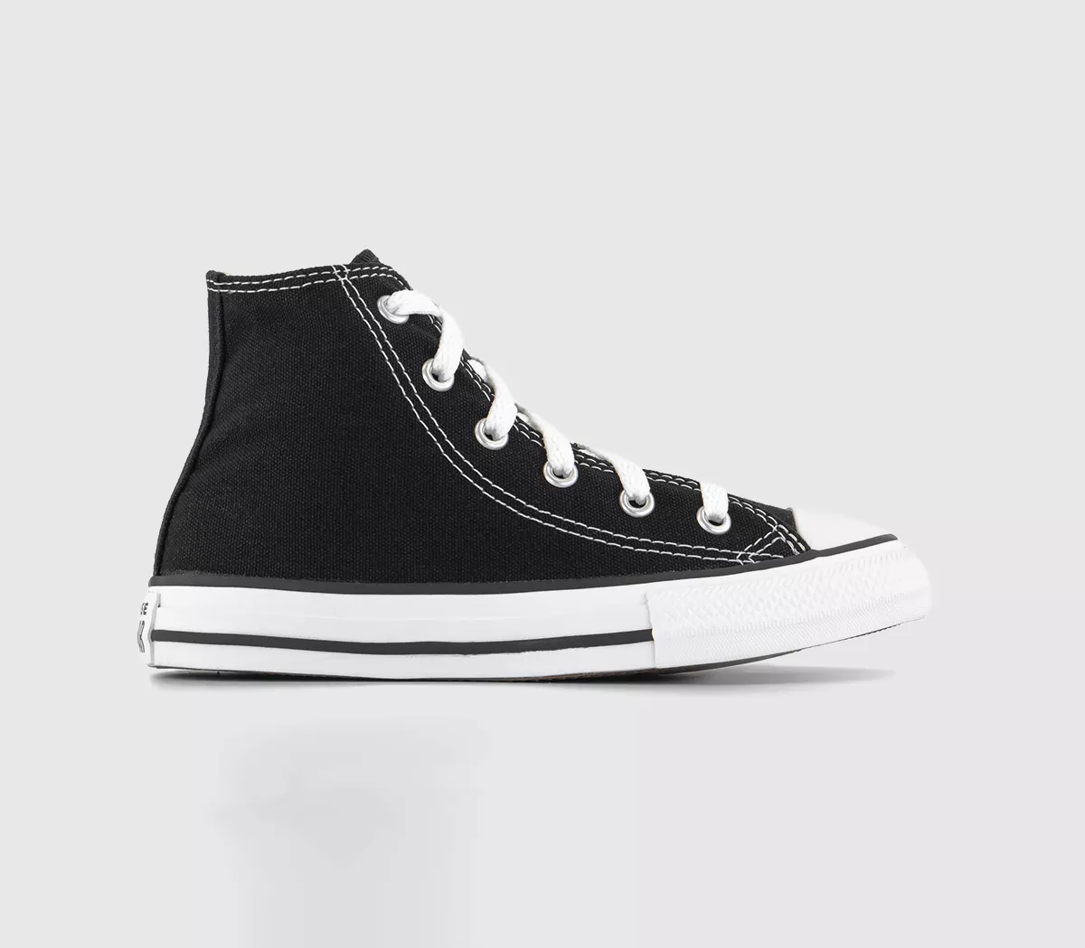 Converse All Star Hi Youth Trainers Black White