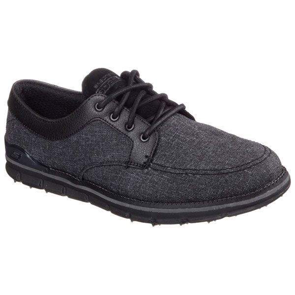 Skechers Men Extra Wide Fit (4E) Shoes - Eagle Black