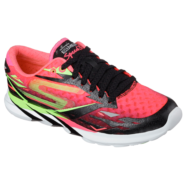 Skechers Women Gomeb Speed Black/Hot Pink