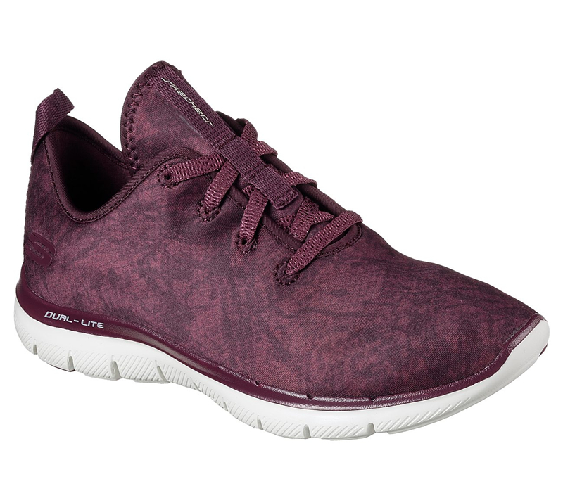 Skechers Women Flex Appeal 2.0 - Change Up Burgundy