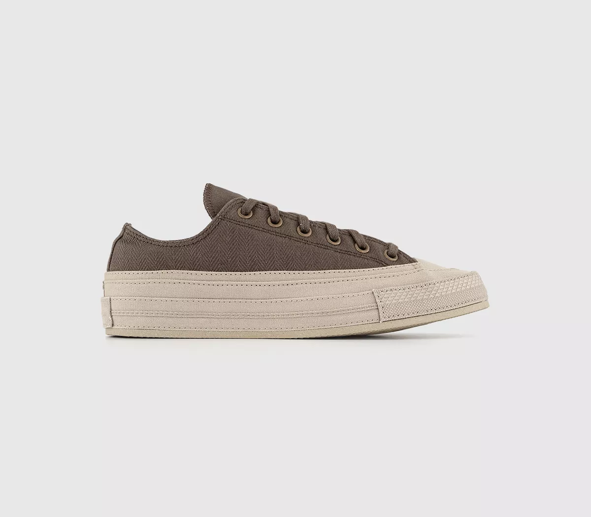 Converse All Star Ox 70 Trainers  Brown Renew