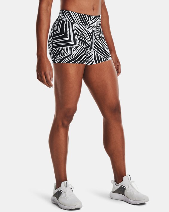 Women's HeatGear Mid-Rise Printed Shorty