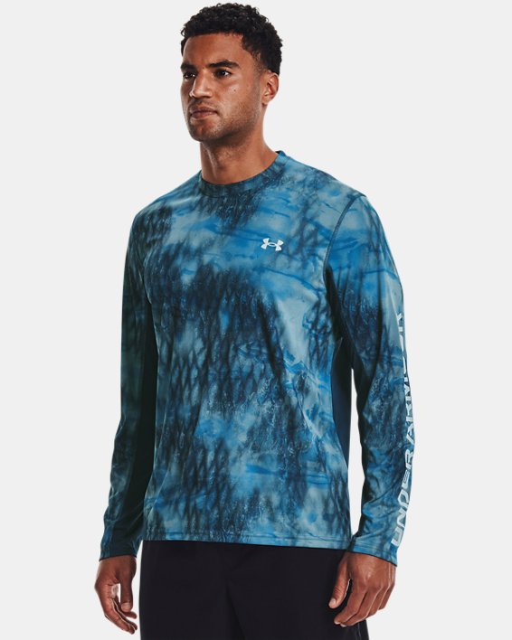 Men's UA Iso-Chill Shorebreak Camo Long Sleeve