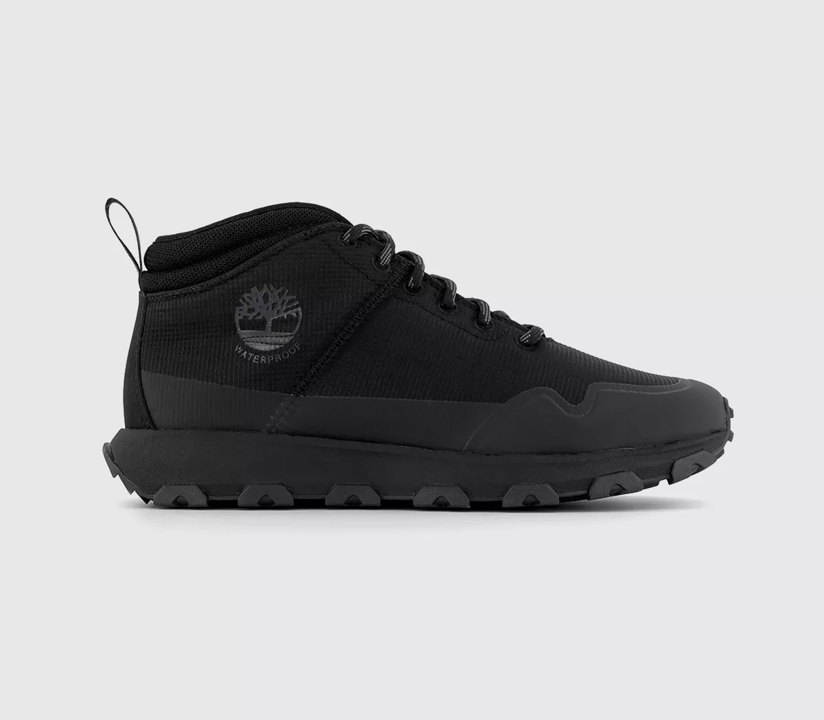 Timberland Winsor Trail Waterproof Mid Fabric Black Ripstop