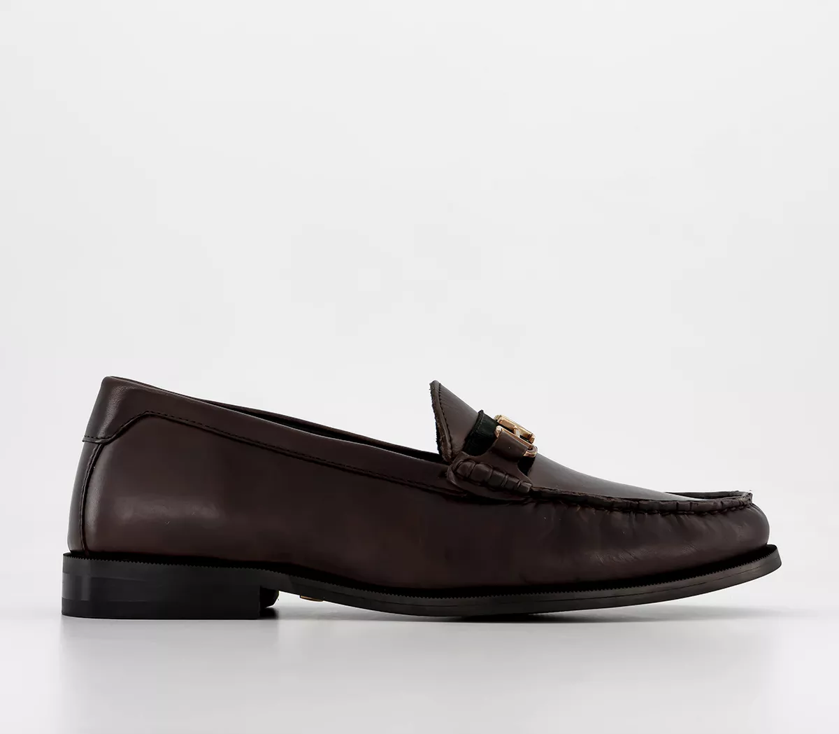 Walk London Riva Trim Loafers  Brown