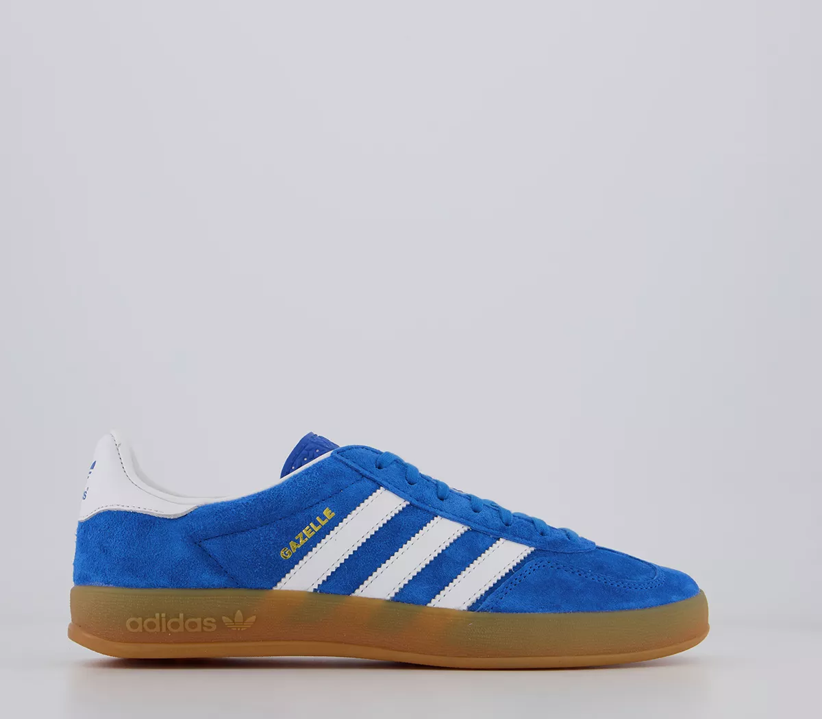 adidas Gazelle Indoor Trainers Blue White Gum