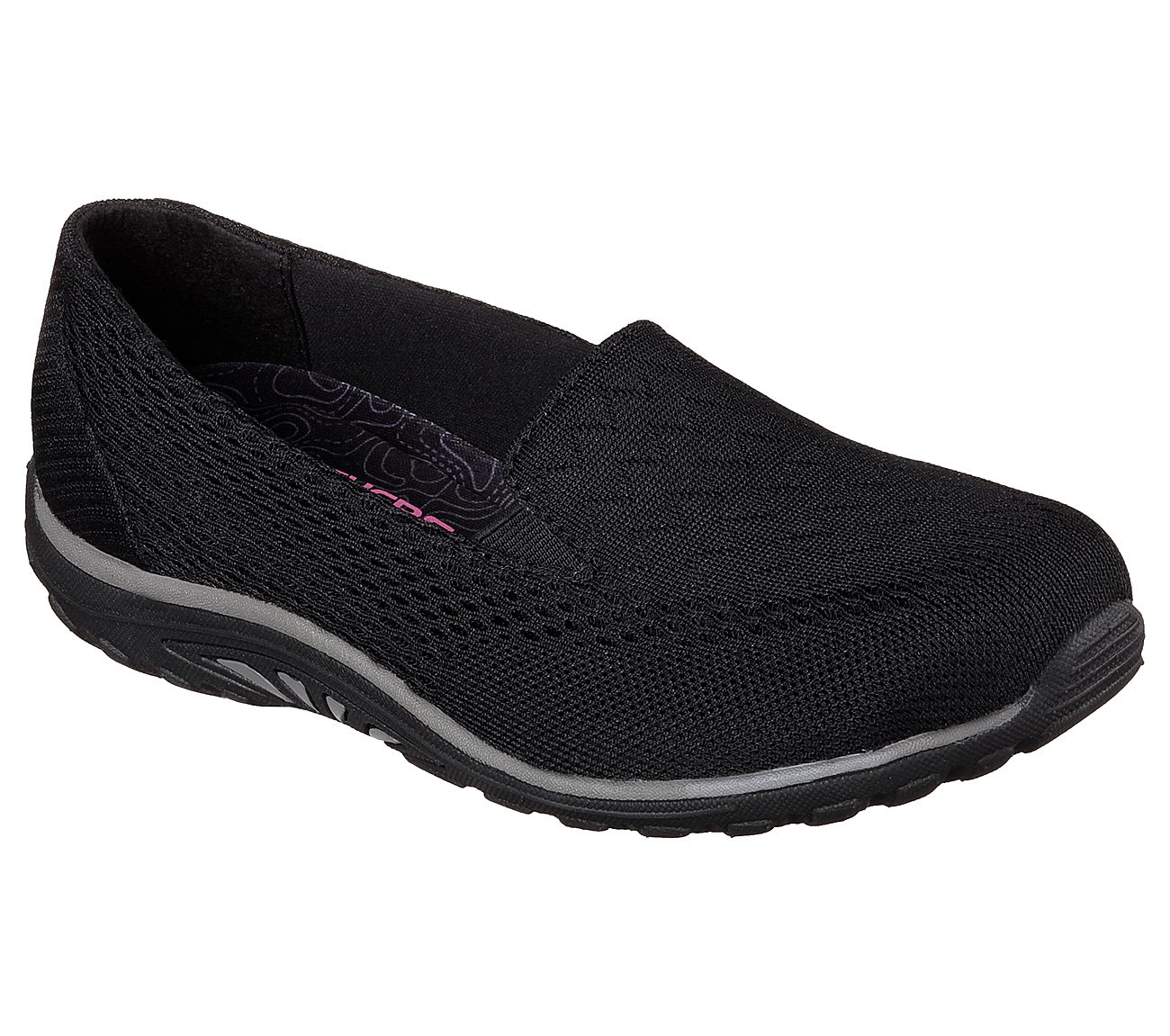 Skechers Women Relaxed Fit: Reggae Fest - Willows Black