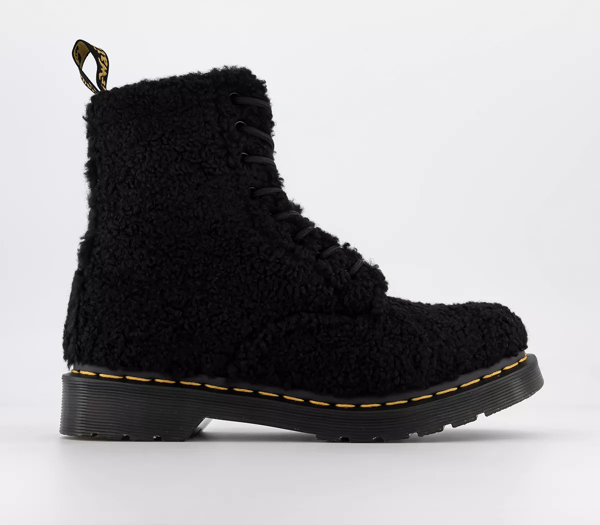 Dr. Martens 1460 Pascal Lux Borg Boots Black