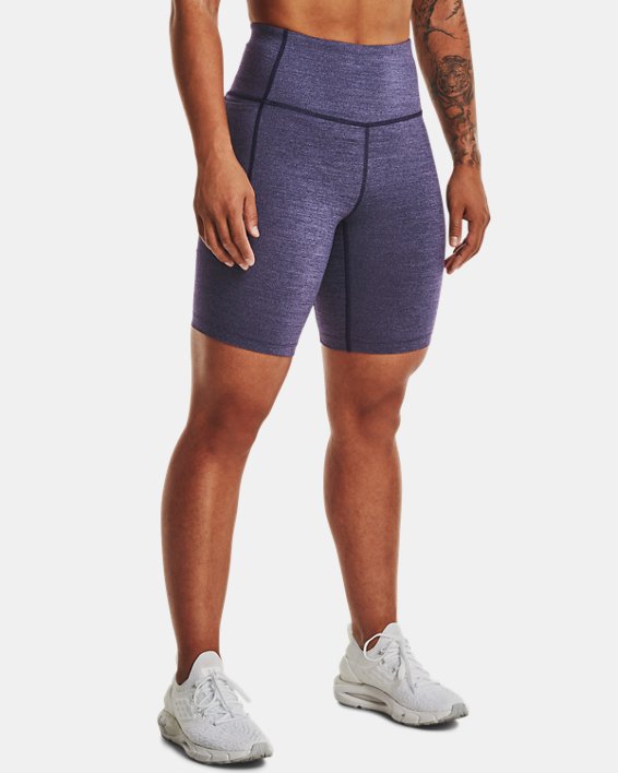 Women's UA Meridian Heathered Bike Shorts