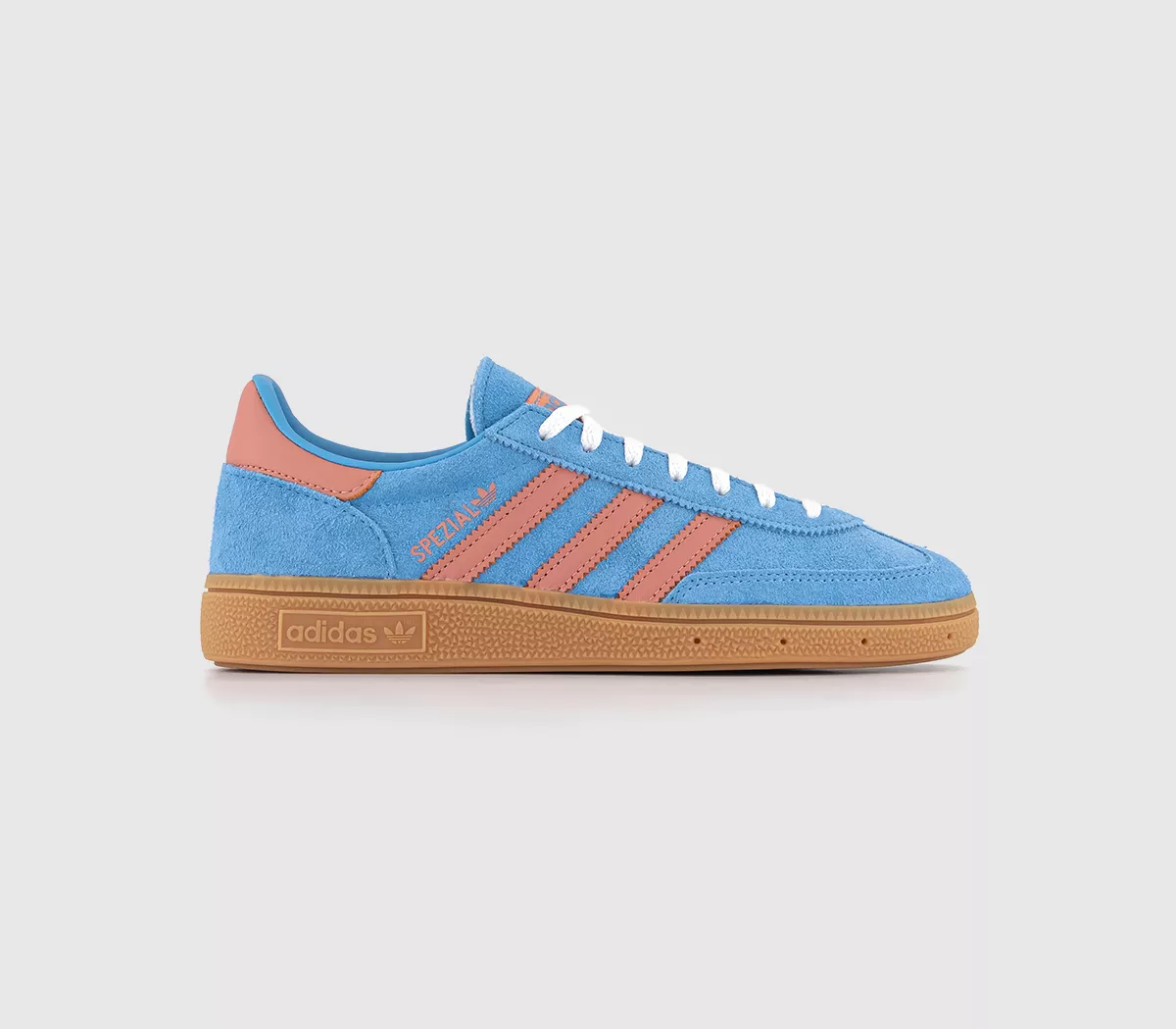 adidas Handball Spezial Trainers Ocean Blue Peach Gum