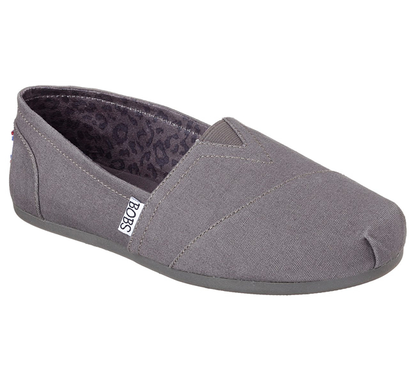 Skechers Women Bobs Plush - Peace and Love Charcoal