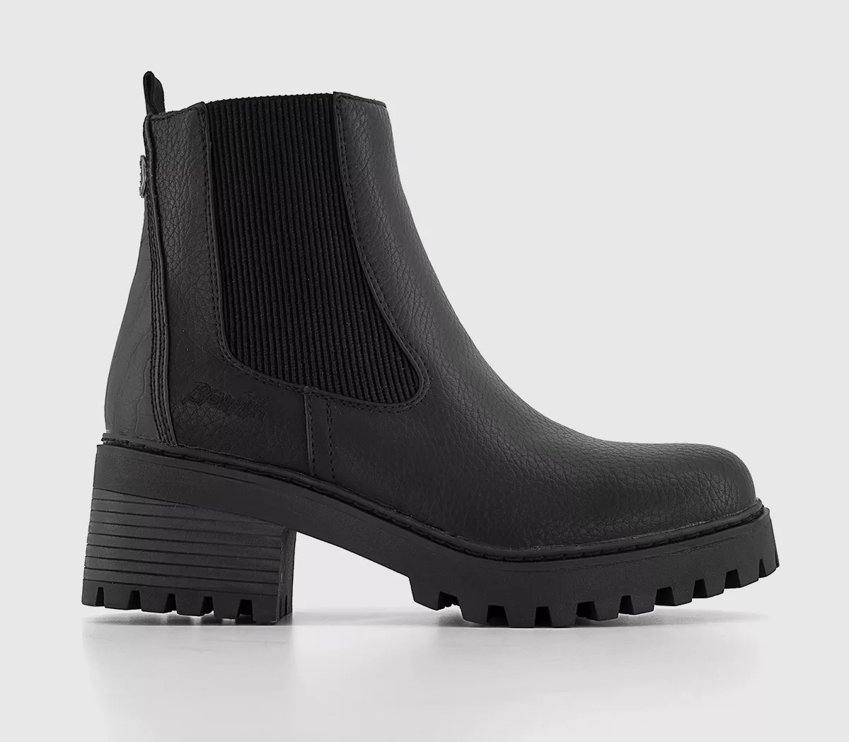 Blowfish Malibu Leven Chelsea Boots Black Tumbleweed
