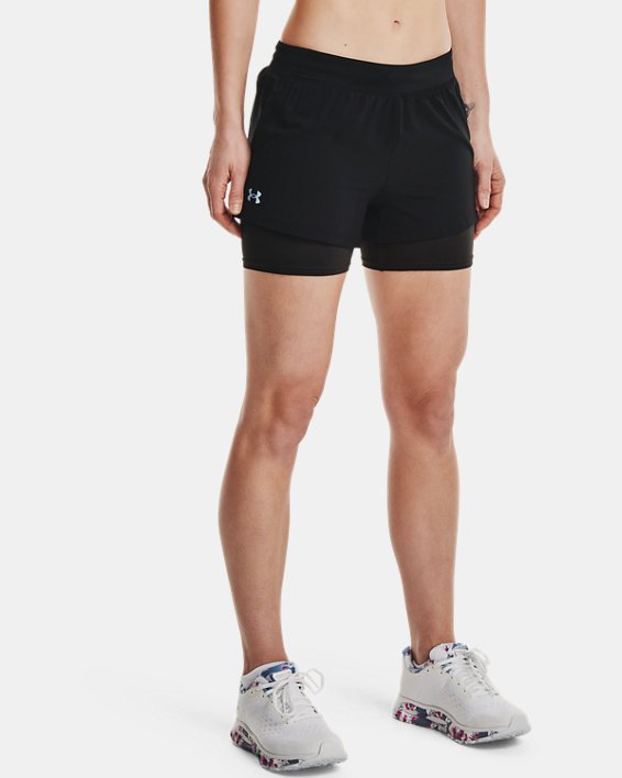 Women's UA Iso-Chill Run 2-in-1 Shorts
