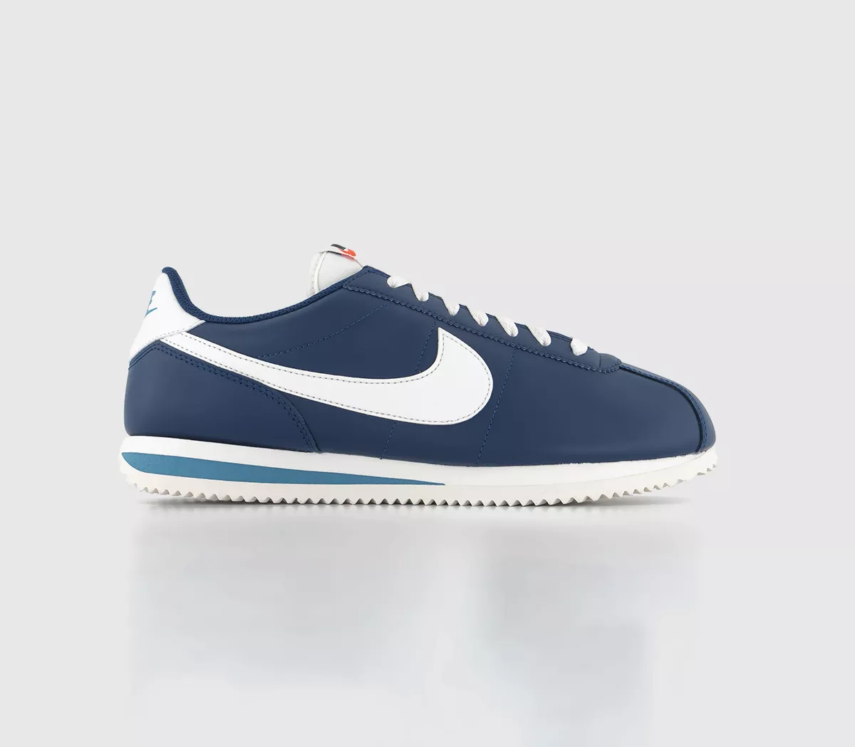 Nike Cortez Trainers Midnight Navy Sail Noise Aqua Sail Black Team Oran