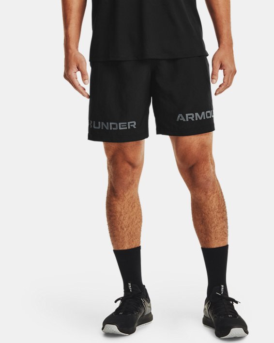 Men's UA Woven Graphic Wordmark Shorts