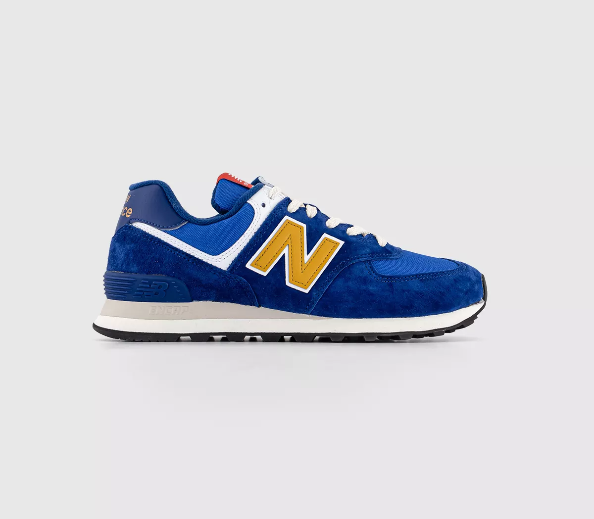 New Balance 574 Trainers Royal Blue Blue Yellow