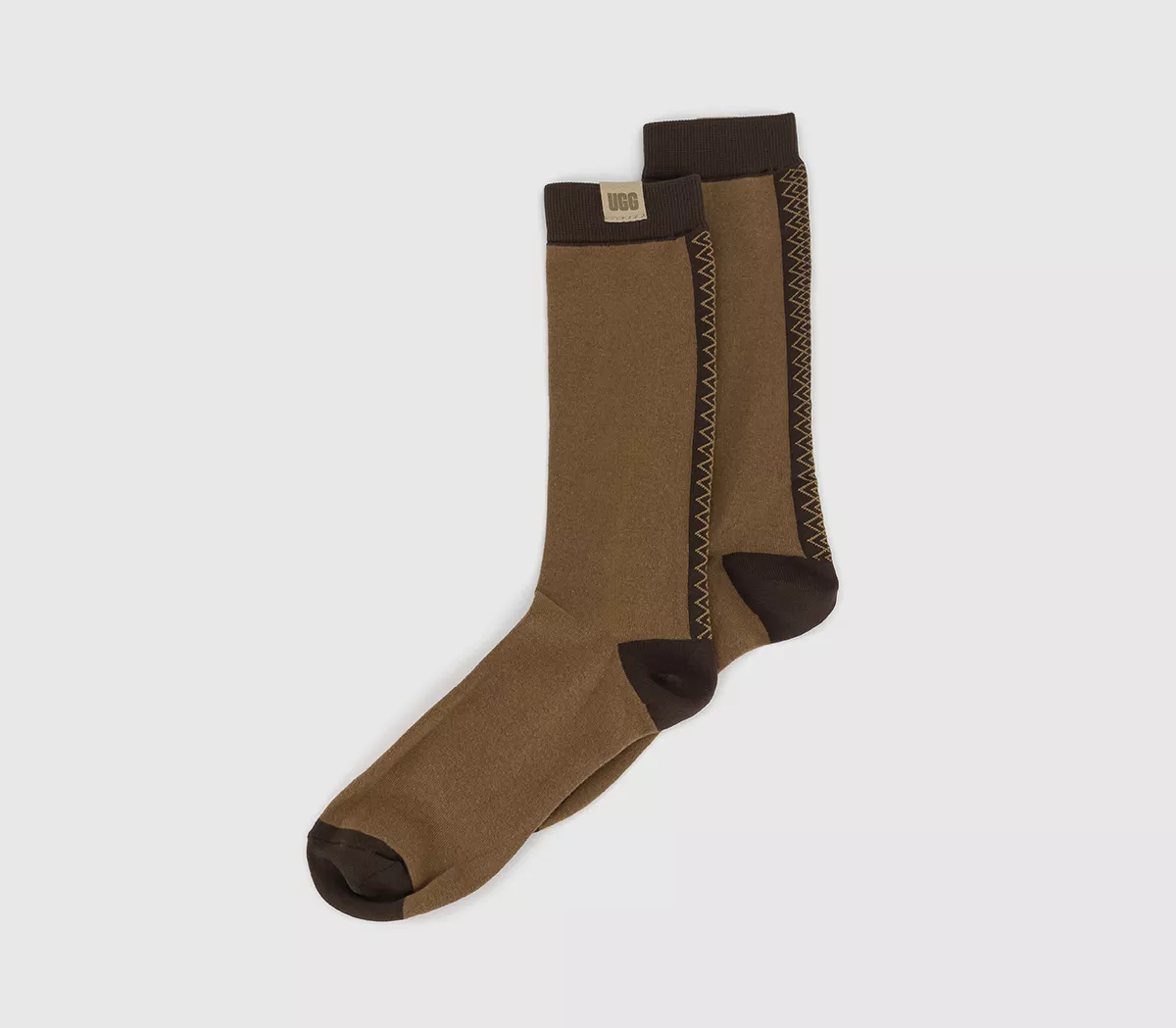 UGG Tasman Crew Socks Chestnut