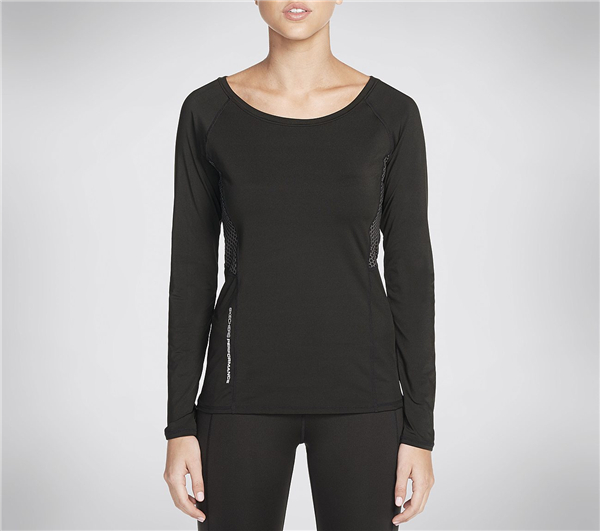 Skechers Women Tempo Long Sleeve Top Black