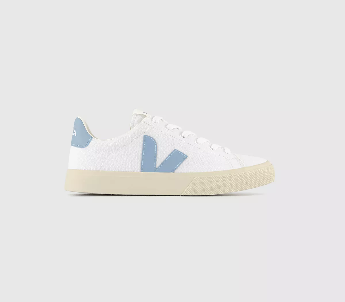 VEJA Campo Trainers  White Steel F