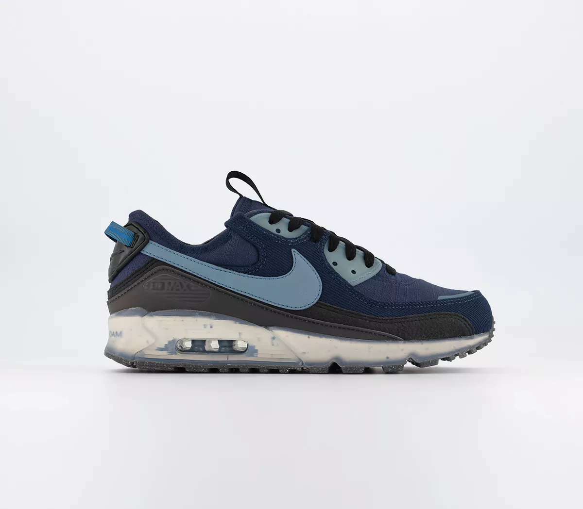 Nike Air Max Terrascape 90 Trainers Midnight Navy Noise Aqua Obsidian Black