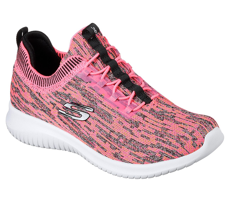 Skechers Women Ultra Flex - Bright Horizon PKBK