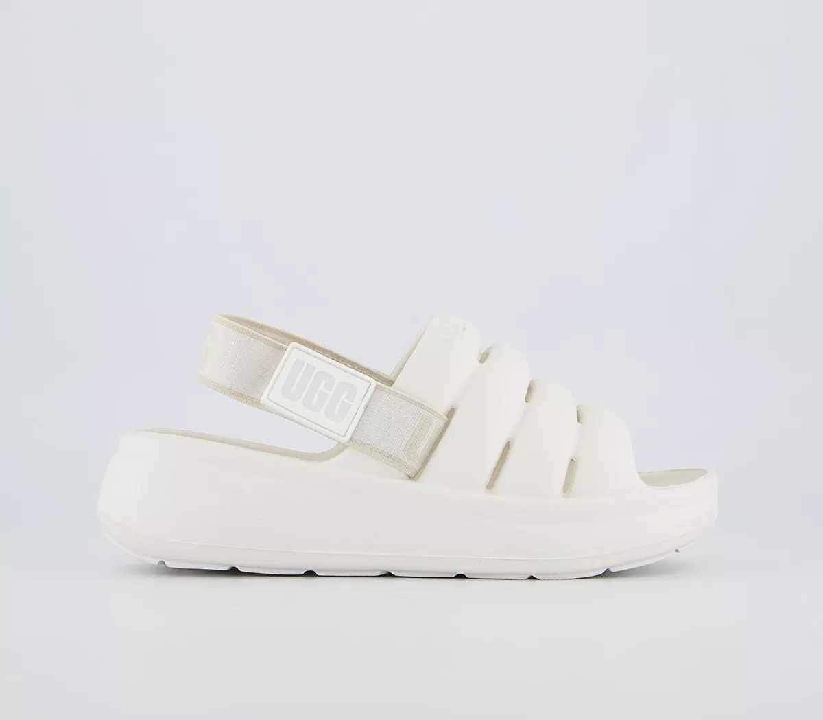 UGG Ugg Sport Yeah Youth Sliders Bright White