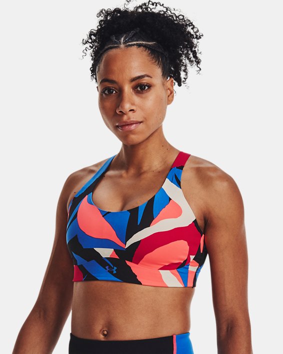 Women's UA SmartForm RUSH Mid Printed Sports Bra