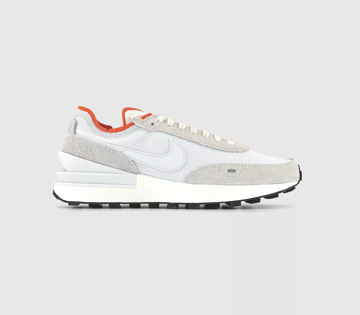 Nike Nike Waffle One Trainers White Summit White Picante Red Sail