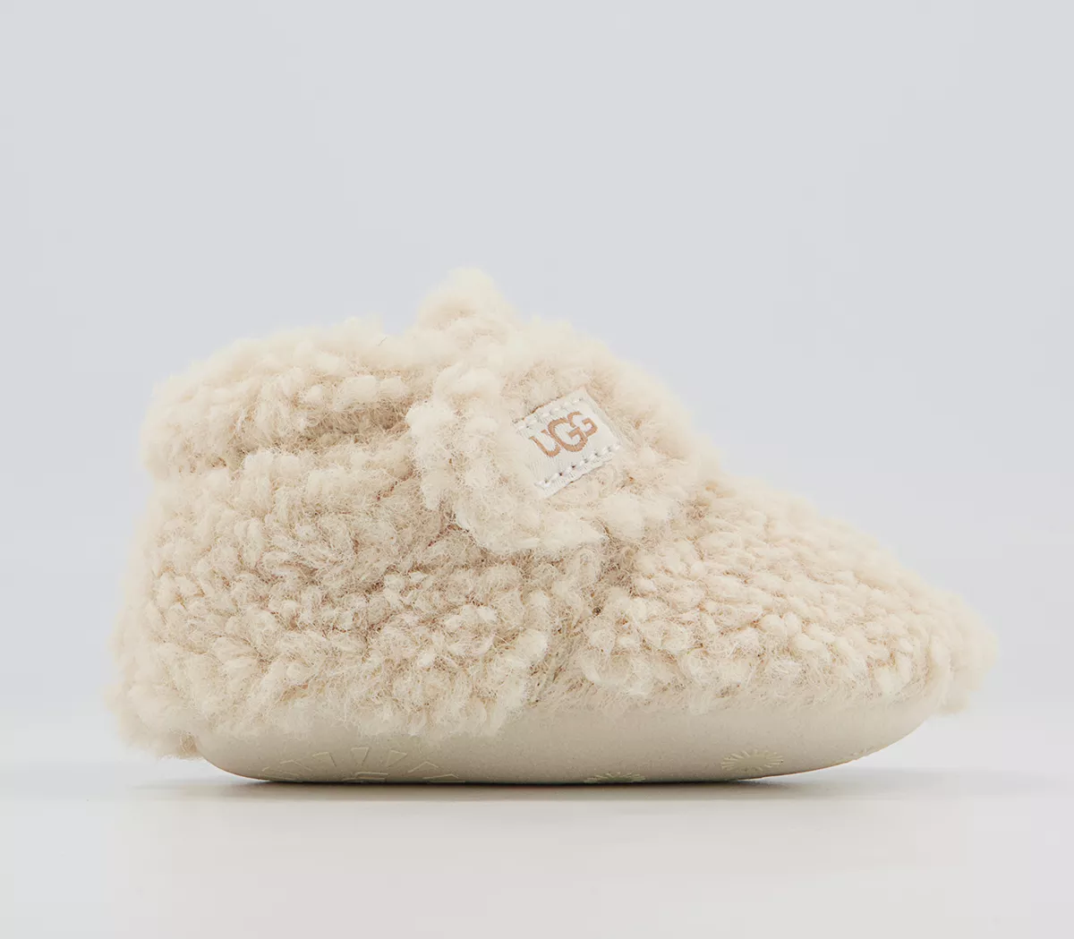 UGG Bixbee Crib Boots Natural Curly Faux
