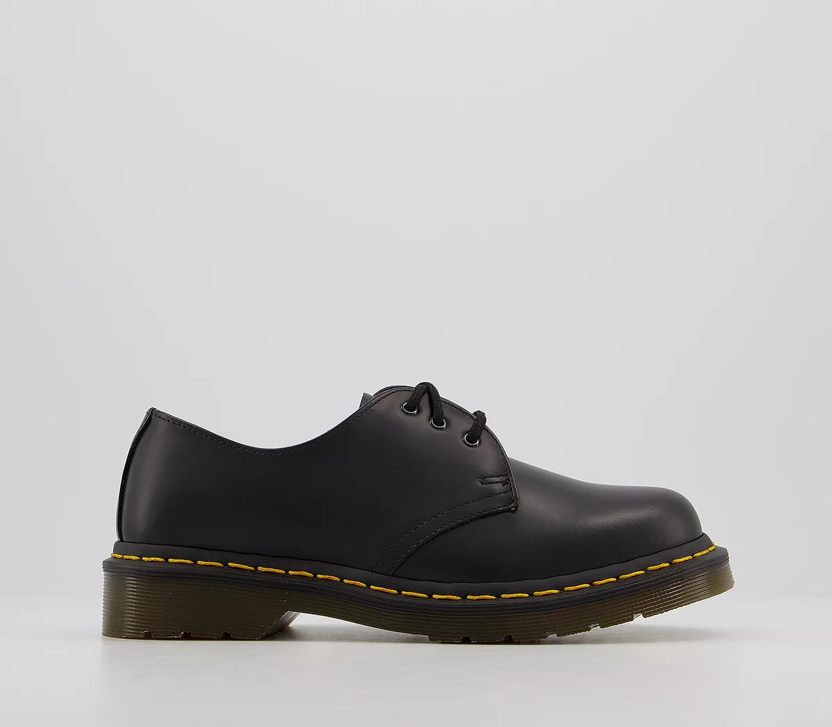Dr. Martens 3 Eyelet Shoes F Black
