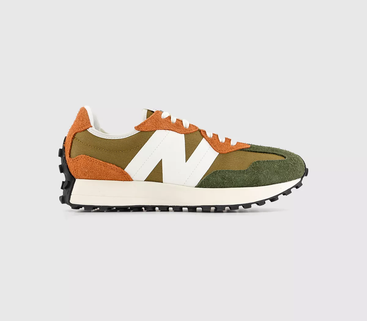 New Balance 327 Trainers High Desert Khaki Orange