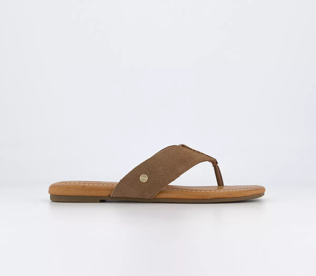 UGG Carey Flip Flop Sandals Chestnut